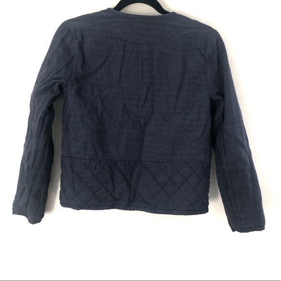 Madewell Navy Quilted Jacket - Picture 6 of 8